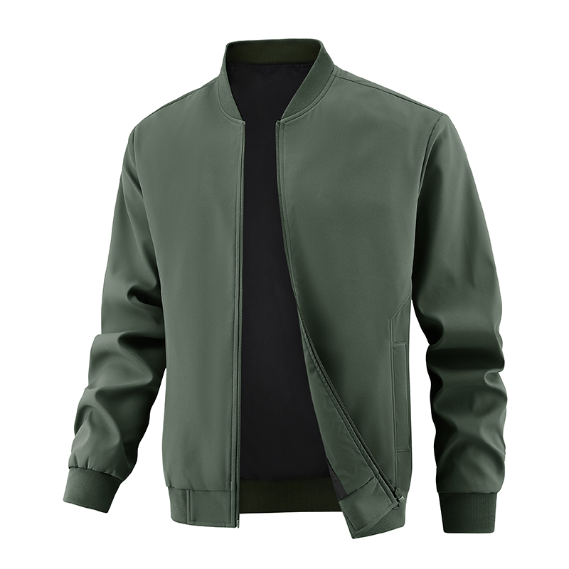 New Arrival Men's Jacket Sprin – Quality Winter Clothing Bomber Jacket recenzja i cena